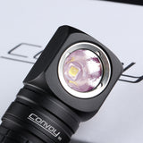 CONVOY H1 XML2 1048lm LED Headlamp L-shape Flashlight Multi-functional 18650 Flashlight