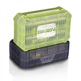 BASEN Plastic Battery Holder 2 Pcs 18650 Battery Storange Box Outdoor Hunting Camping Portable Battery Container