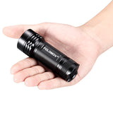 FOLOMOV 26650S 5x XP-G2 2000Lumens 8Modes 26650 Tactical Flashlight