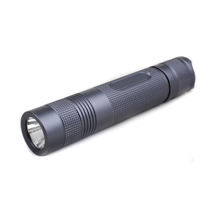 Convoy S2 Grey 7135*5 365nm UV Flashlight Fluorescence Sterilization Banknote Detection Pen