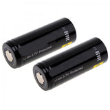 2Pcs Soshine 3.7v 5500mah 26650 Li-ion Battery Protected High Discharge Rechargeable Battery + Box