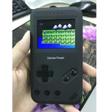 XANES GP1 8000mAh Games Power USB Output Power Bank & HD Color Screen Entertaining 99 Classical Games Machine Player