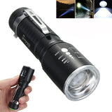 Elfeland 1201  T6 2000LM 5modes Zoomable LED Flashlight 18650/AAA