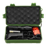 XANES A100  - T6 800Lumens 5Modes Brightness Zoomable Tactical LED Flashlight Suit & Removable Bicycle Light with Handlebar clip &Taillight