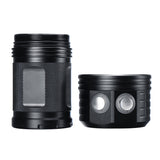 10x XML2 Diving Flashlight 100-200m Underwater Video Shooting LED Fill Light