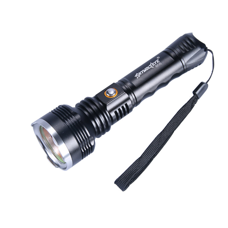 SKYWOLFEYE R06 800LM Flashlight 18650/AAA Battery LED Work Light 3 Modes Camping Hunting Emergency Lamp