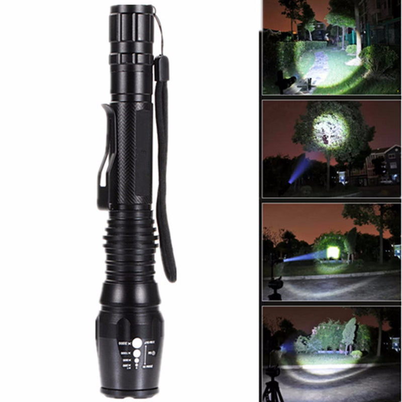 Elfeland T6 5400lm Zoomable  High Lumen Flashlight