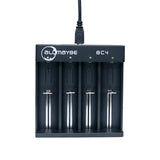 Allmaybe BC4 4Slots Rapid Smart Protection USB Charging Battery Charger for Almost all Kinds Battery