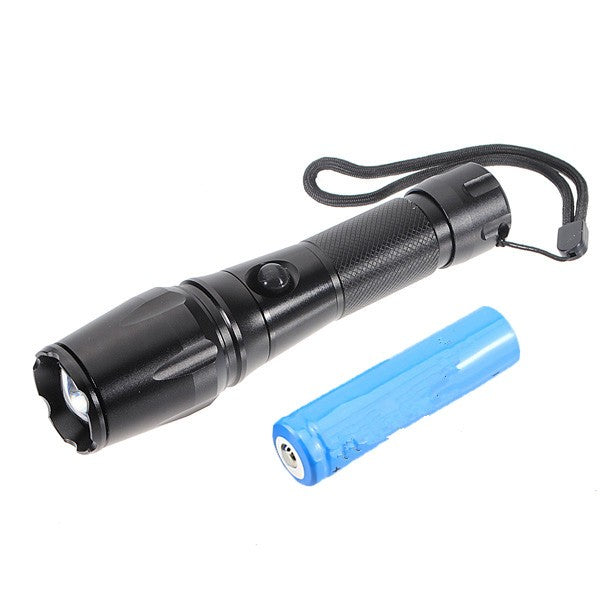 Elfeland  T6 2000lumens 5Modes Zoomable LED Flashlightt With 18650