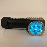 Fireflies PL47 Generation II Ice Blue 4500Lumens NICHIA/SST20/XPL L-Shape Headlight  Flashlight 18650