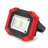 XANES® 24C 30W COB LED Work Light Waterproof Rechargeable LED Floodlight for Outdoor Camping Hiking Fishing Emergency Car Repairing 