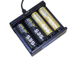 GOLISI Needle 4 5V 2A  USB Charging Battery Charger Smart Fast Adjustable For 18650 26650 AA AAA