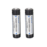 2pcs KeepPower P1450C 3.7V 800mAh Protected Rechargeable 14500 Li-ion Battery