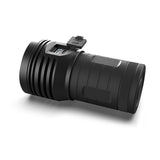 XANES® XF 14/16xT6 LED Flashlight Super Power 3 Modes 2500Lumens 18650 Battery USB Rechargeable Exploration Lantern