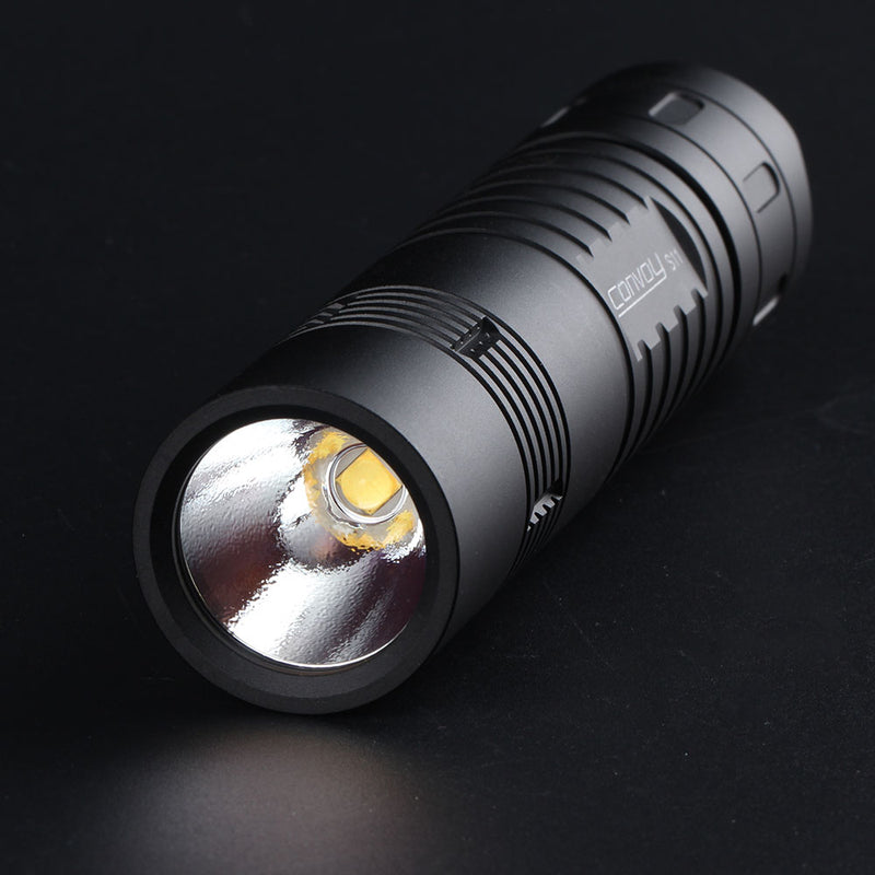Convoy S11 XHP50.2 18W 2400lm 3A Output Powerfull Brightness LED Flashlight Powerful Tactical Flashlight 18650 / 26650