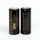 2Pcs Sofirn 3.7V 5500mAh Protected Rechargeable 26650 Battery With Storage Case High Capacity Lithium Battery Li-ion Batteries 