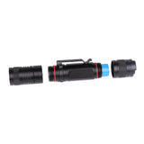 XANES® 1123A T6 LED 5 Modes Telescopic Zoom USB Rechargeable Flashlight 18650