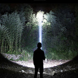 SHENYU C8 350 Lumens Flashlight 18650 Battery 3 Modes Work Lamp Camping Hunting Portable Emergency Lantern