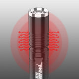 10/20W Mini LED Flashlight 18650 Battery Adjustable Zoom Focus Torch Light Camping Hunting Waterproof Emergency Lamp