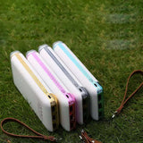 2019 New 20000mAh Solar Power Bank For Flashlight iPhone Mobile Phone Powerbank Power Source