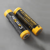 2Pcs PALIGHT 18650-Tube 3.7V Recharging 18650 Battery Flashlight With Smart Battery Charger