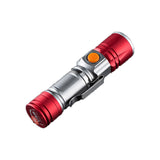 XANES L13 T6 800Lumens 3Modes USB Rechargeable Zoomable EDC LED Flashlight 