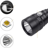 Wurkkos WK20 XPL 1000LM 3000K Underwater 150m Diving Light