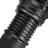 Tactical LED Flashlight Rechargeable 5 Modes Zoomable Waterproof Camping Hunting LED Torch Light
