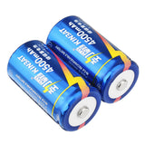 2pcs KINBAT 1.2V C Size / D Size NI-CD Rechargeable Battery For Toy Camera Multimeter Instruments Flashlight