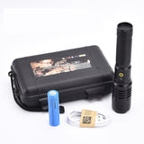 XANES® XH-P50 1000 Lumens LED Zoomable Flashlight 18650 Battery USB Rechargeable 3 Modes Work Lamp 