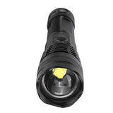 XANES P50 50W 800LM Flashlight USB Rechargeable 5 Modes Tactical Torch Light 