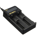 Basen BD-2 18650 Power Battery Charger Li-on LCD Display 2 Slot USB Rechargeable