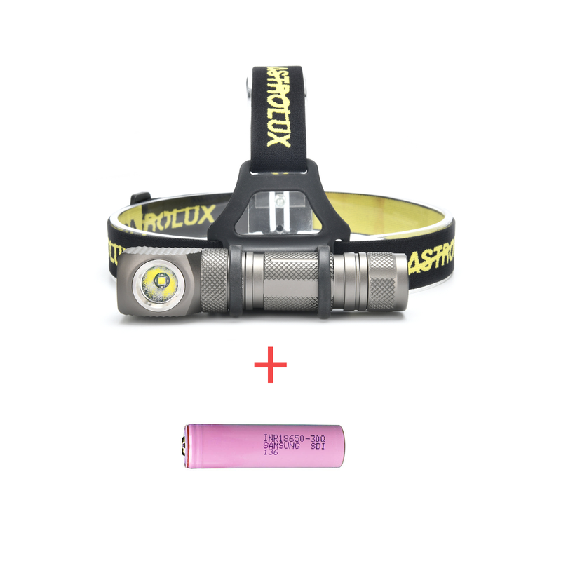 Astrolux® HL01 1200lm Anduril UI Magnetic Headlamp L-shape Flashlight + 30Q 3000mAh 18650 Battery