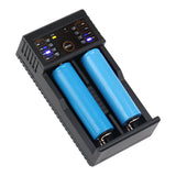 Sunflower Rich HG2 USB Port Multifunction Smart Battery Charger For 18650 26650 AA AAA 2Slots