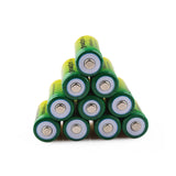 SKYWOLFEYE 4 Pcs 16340/123A Battery 3.7V Flashlight Power Camping Hunting Portable Battery