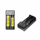 NITECORE UI2 Dual-Slot Intelligent USB Lithium-ion Battery Charger For 18650 18350 20700 21700 ETC