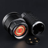 Convoy 4X18A XHP70.2 4300LM 40W Powerful LED Flashlight Type-C Rechargeable 18650 Flashlight