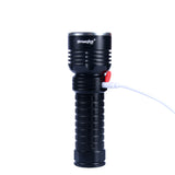 500LM Flashlight 18650/26650 Battery Work Light USB Camping Hunting Emergency Lamp