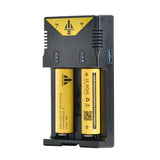 ADEASKA Q2 3A Intelligent Universal Smart Battery Charger for IMR/Li-ion Ni-MH/Ni-Cd Battery 18650