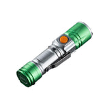 XANES L13 T6 800LM 3Modes USB Rechargeable Zoomable EDC LED Flashlight 