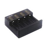 LiitoKala 16340 Battery Charger 3.6V/3.7V/4.2V 4 Slots USB Lithium-ion Battery Charger