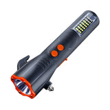 Warsun FF911 USB Rechargeable LED Flashlight Emergency Harmer Cutter