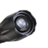  T6  800 Lumen 3 Modes Zoomable LED Flashlight 18650 Tactical Flashlight Waterproof Work Lamp Emergency Warning Lantern