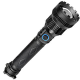 Xmund XD-FL9 XHP70 2000LM LED Flashlight Super Bright USB Rechargeable Tactical Zoom 3 Modes Torch Light Emergency Work Light