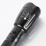 MECO  T6 5 Modes 2000LM Zoomable LED Flashlight 18650/AAA