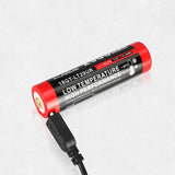 Klarus 18GT-LT29UR USB Directly Rechargeable 8A Discharge 2900mAh 18650 Li-ion Battery Flashlight Accessories