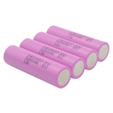 4Pcs INR18650-30Q 3000mAh 20A Discharge Current 18650 Power Battery Unprotected Button Top 18650 Battery For Flashlights E Cig Tools