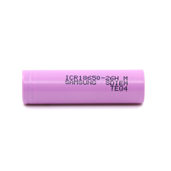 1PCS ICR18650-26HM 2600mAh Plate Head Rechargeable Li-ion Battery 