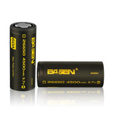 1pcs Basen BS26003 26650 4500mah 3.7V 60A Unprotect Flat Top Rechargeable Li-ion Battery