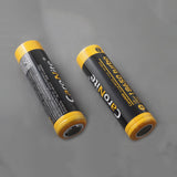 2Pcs PALIGHT 18650-Tube 3.7V Recharging 18650 Battery Flashlight With Smart Battery Charger